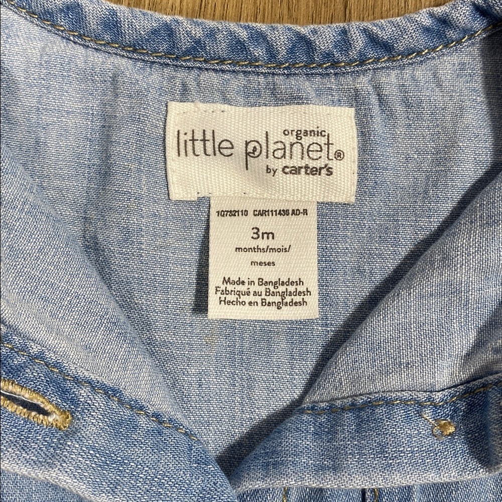 Carters Organic Little Planet Baby bundle Newborn - 6 Mo. New with Tags - Picture 11 of 16